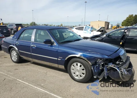 2005 Mercury Grand Marquis Ls из США, поврежденный, VIN 2MEFM75W55X630835